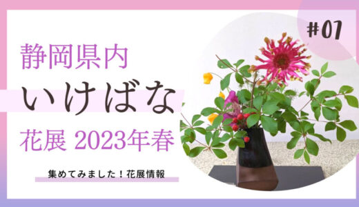 2023年5-6月｜静岡県内の花といけばなイベントをご紹介！