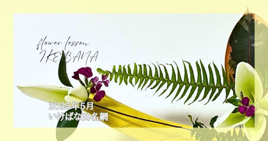 2025_いけばな田名網_5月分