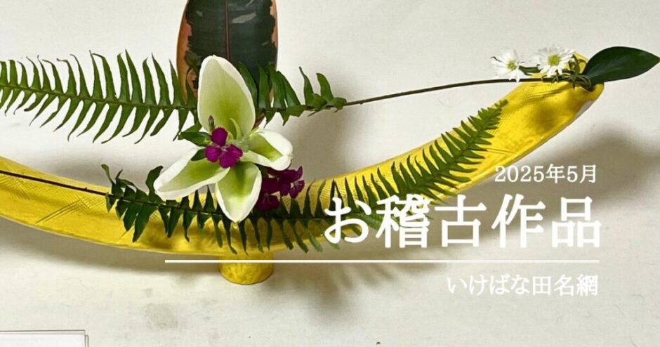 2025_いけばな田名網5月分