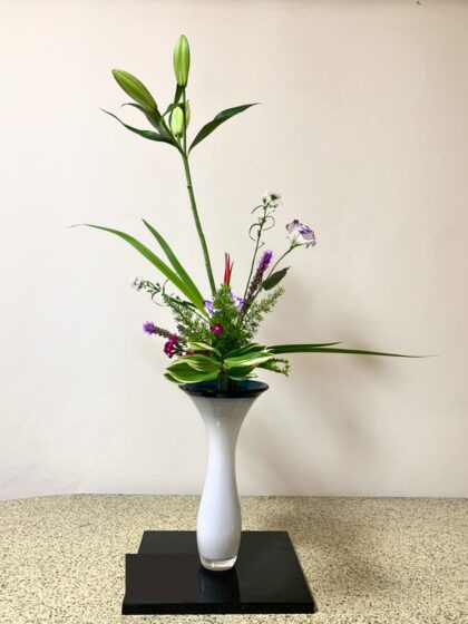 池坊 いけばな田名網 生徒さんお稽古作品 立花