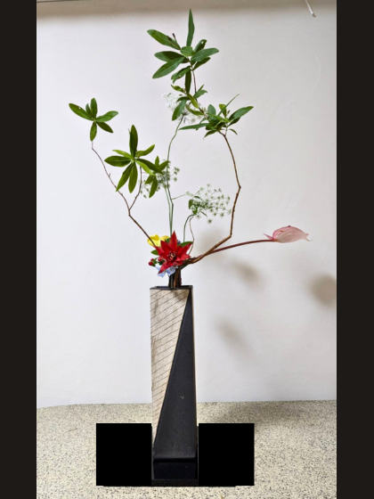 池坊 いけばな田名網 生徒さんお稽古作品 立花