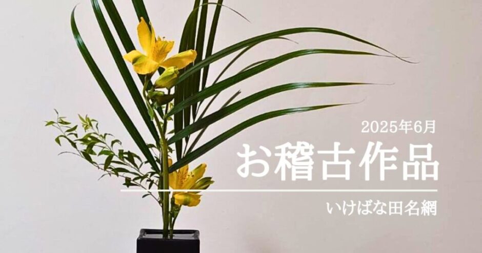 2025_いけばな田名網6月分2