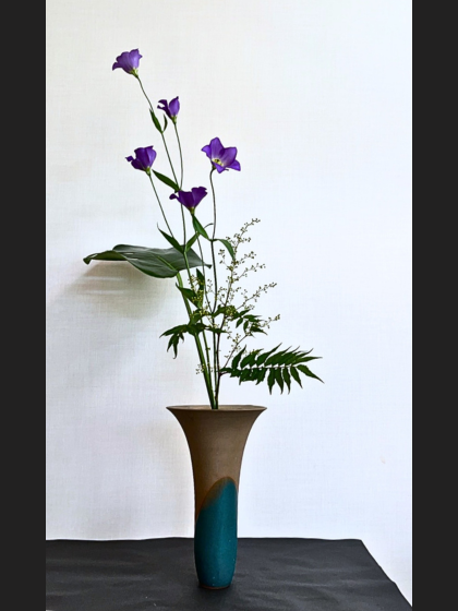 池坊 松野いけばな教室 お稽古作品 生花新風体