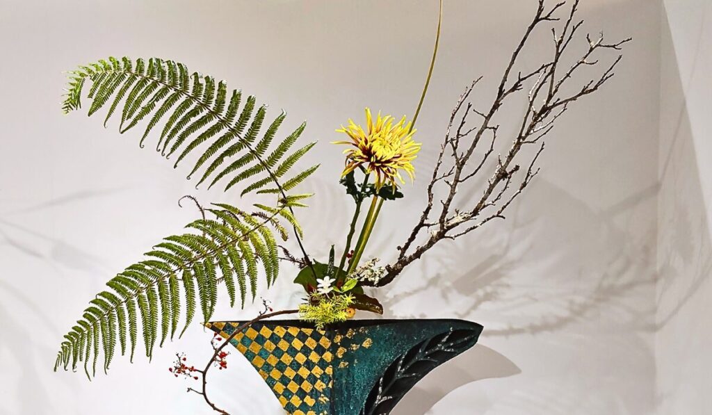 池坊　片岡いけばな教室　講師花展作品