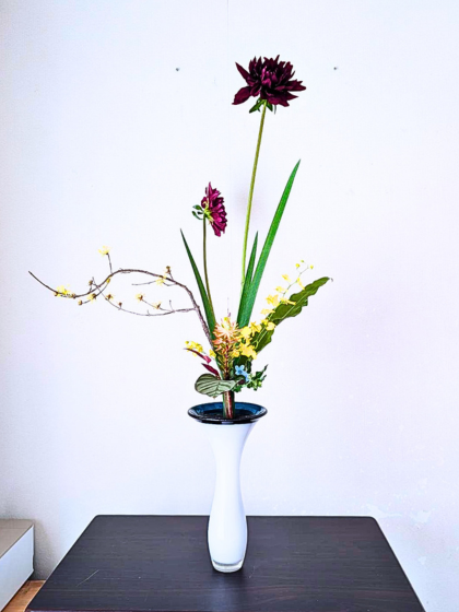 片岡いけばな教室 立花新風体