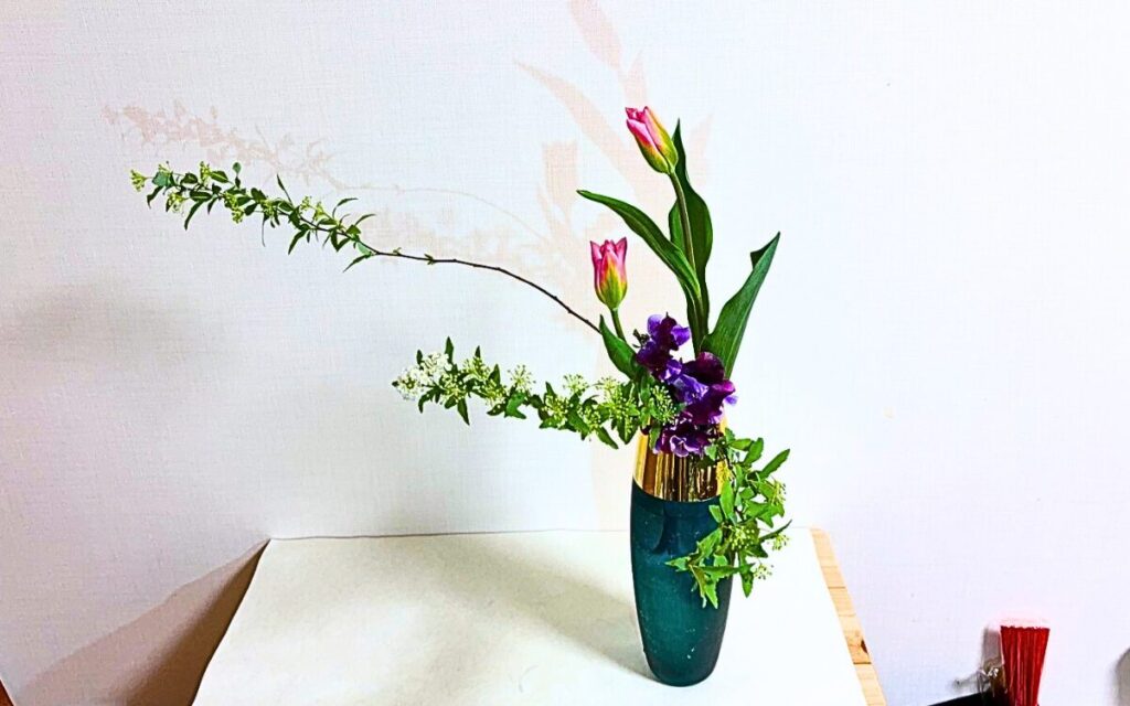 池坊　松野いけばな教室　自由花