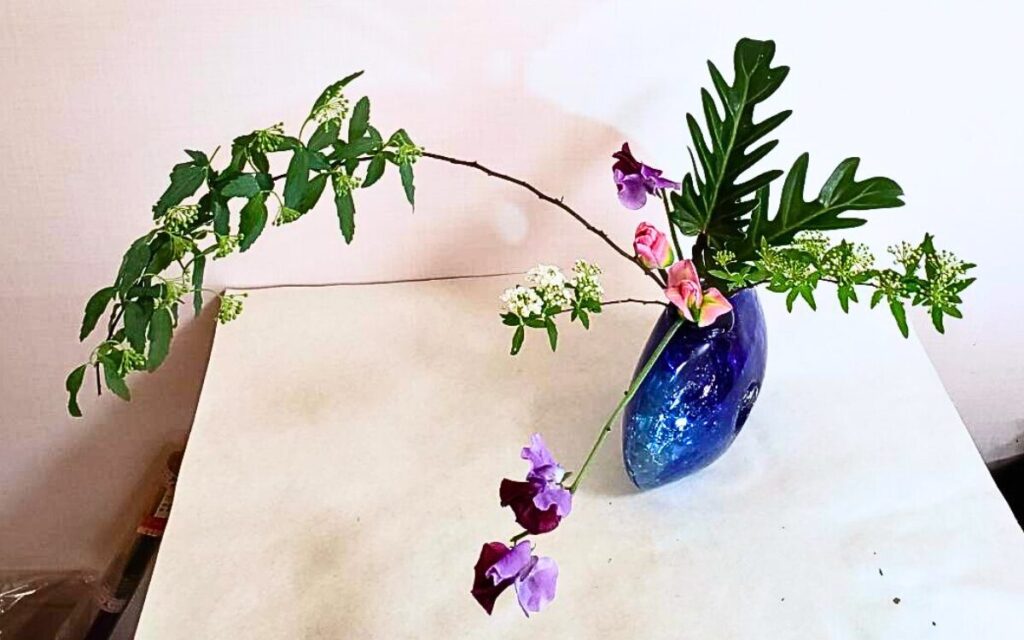 池坊　松野いけばな教室　自由花