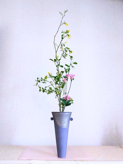 池坊　藤田いけばな教室　生花　二種生