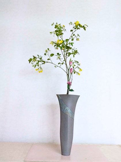 池坊　藤田いけばな教室　生花　二種生