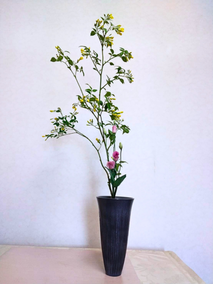 池坊　藤田いけばな教室　生花　二種生