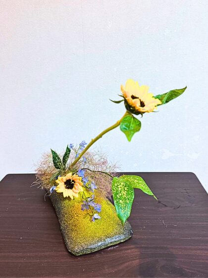 片岡いけばな教室　自由花