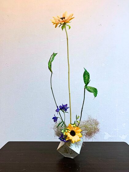片岡いけばな教室　自由花