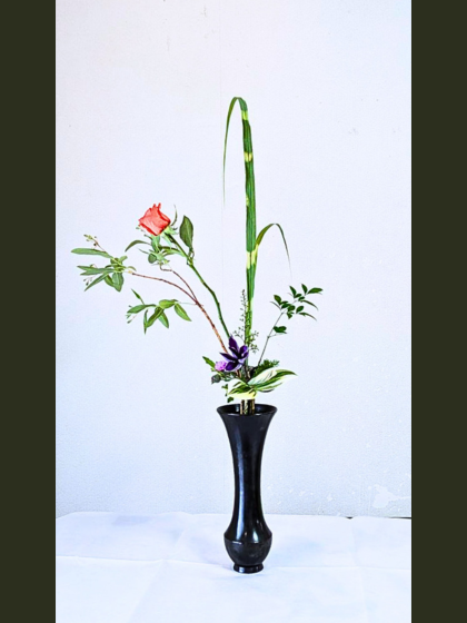 片岡いけばな教室　立て花