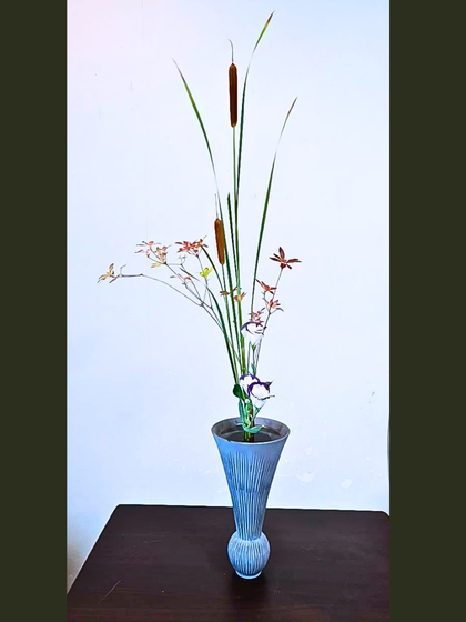 池坊 片岡いけばな教室 生花 三種生