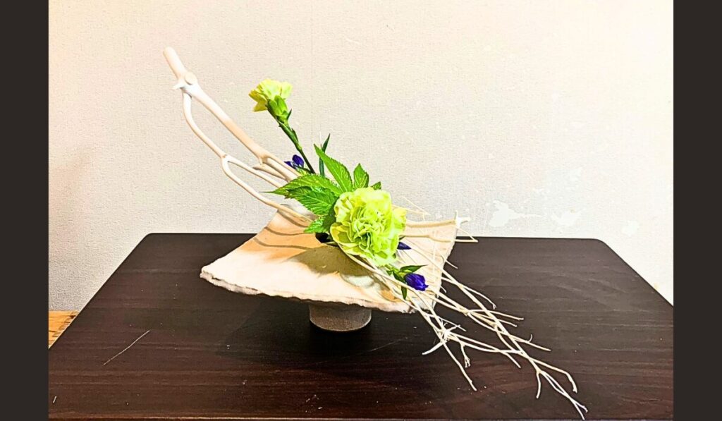 池坊　片岡いけばな教室　自由花