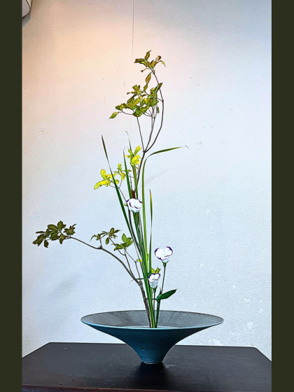 池坊 片岡いけばな教室 生花 三種生