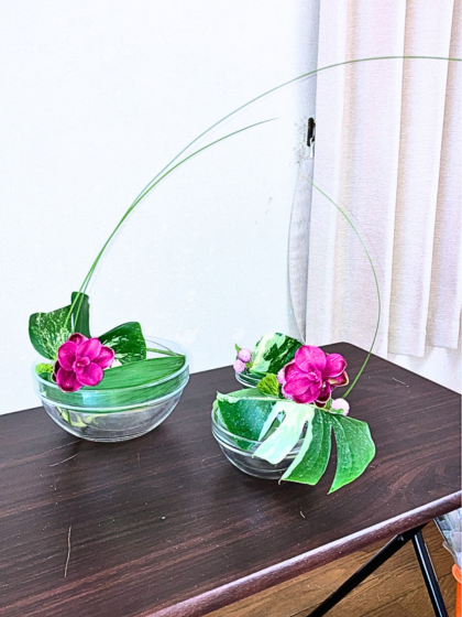池坊 片岡いけばな教室 自由花