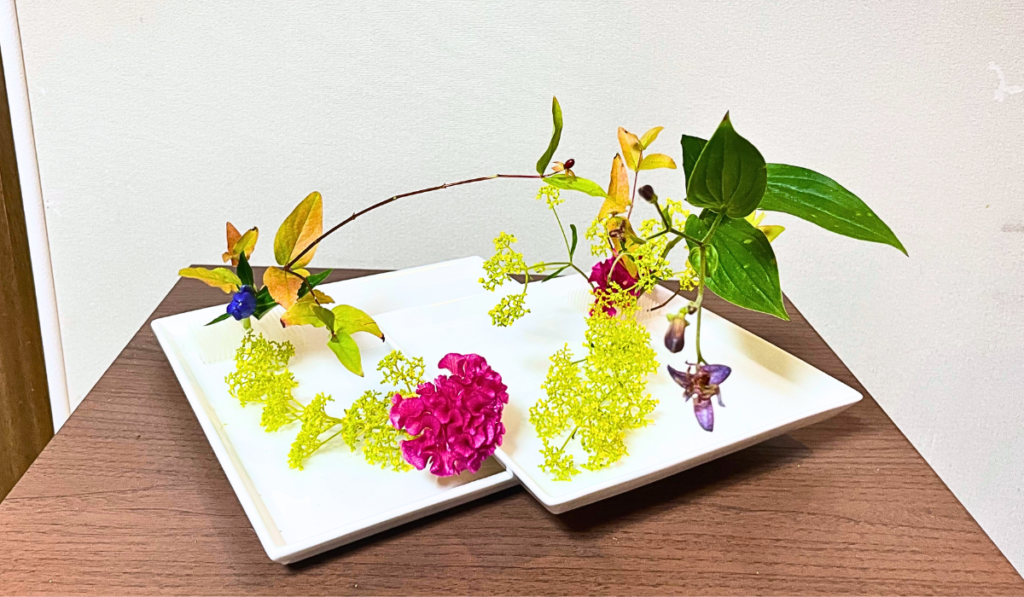 池坊 片岡いけばな教室 自由花