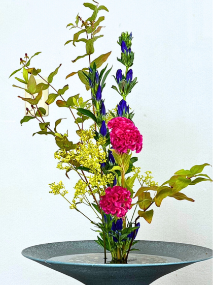 池坊 片岡いけばな教室 自由花