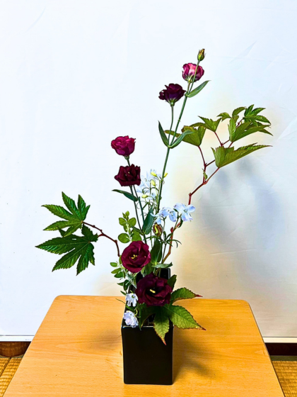 池坊 片岡いけばな教室 自由花